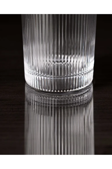 Abeille 4'lü Meşrubat Bardağı Seti - Şeffaf - 340 ml - Resim 3