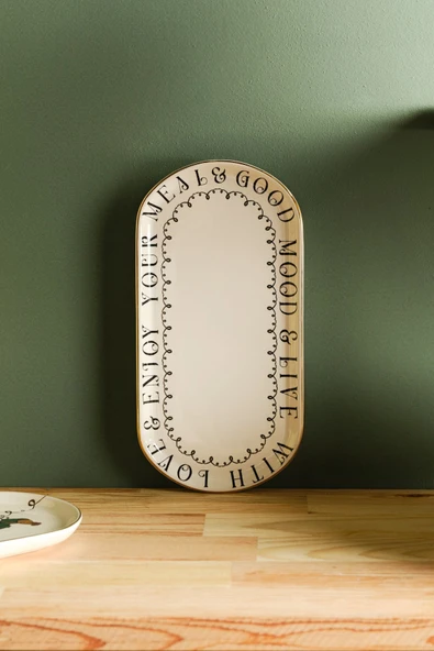 Farmland Mood Kayık Tabak 22 cm ürün görseli 1