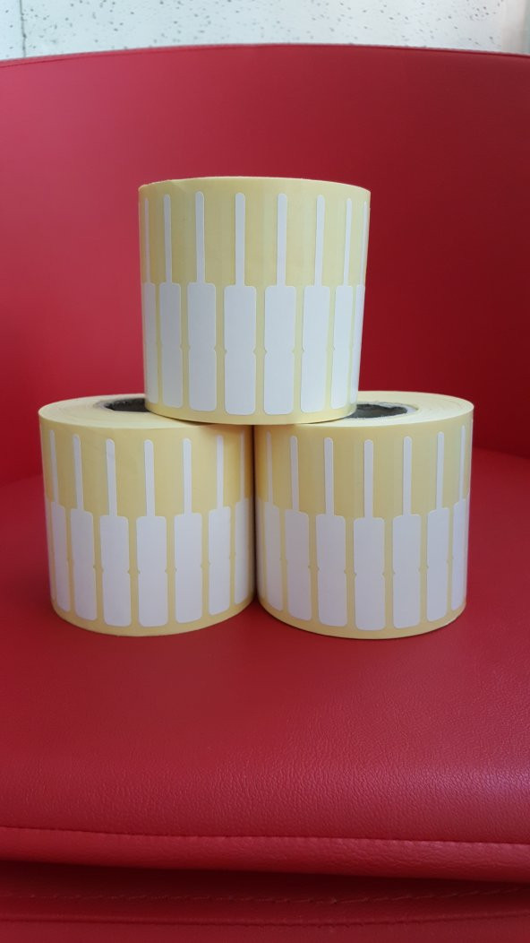 12X72 KUYUMCU GÖZLÜKÇÜ ETİKETİ KUŞE 1250 ADET