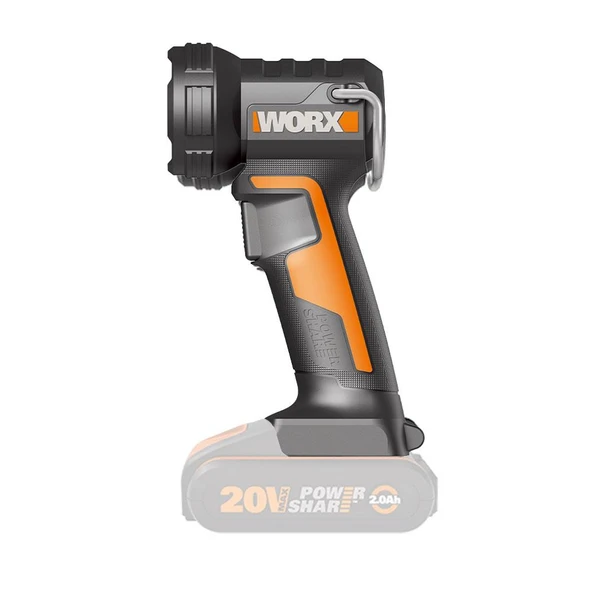 Worx WX025.9 20Volt 160/350 Lümen Profesyonel Çok Fonksiyonlu Led Fener (Akü Dahil Değildir) ürün görseli