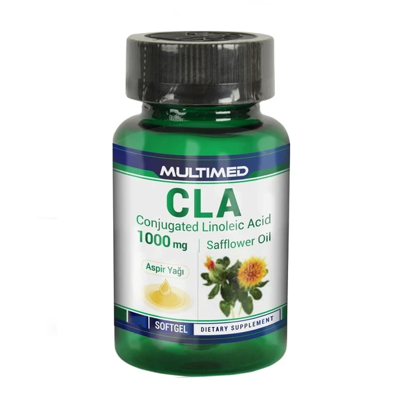 CLA (Konjuge Linoleik Asit ) Aspi̇r Yaği 30 Softgel, Multimed