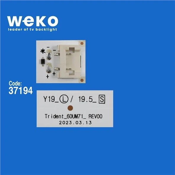 Wkset-6493 37194X5 Lgıt_Y19_60Um71 60Um71_Rev02_190121  5 Adet Led Bar - Resim 2