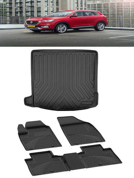 Sahler Mg Hs 2018 2024 Benzinli 4.5D Paspas ve 3D Rizline Bagaj Havuzu Set - Resim 2