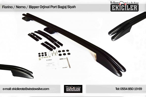 Citroen Nemo Tavan Çıtası Port Bagaj Siyah Orjinal 2007 Sonrası - Resim 2