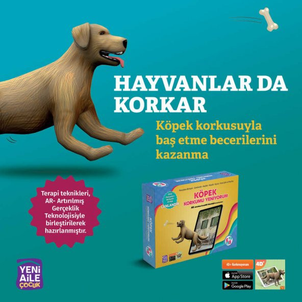 Köpeklerde Korkar (Canlanan Yapboz ve Hikaye Seti) - 2