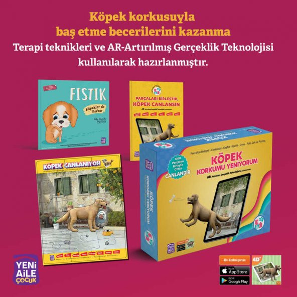 Köpeklerde Korkar (Canlanan Yapboz ve Hikaye Seti) - 3