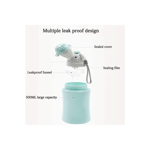 Mucit Home Taşınabilir Seyahat Fil Lazımlık Bardak Erkek Lazımlık - 2