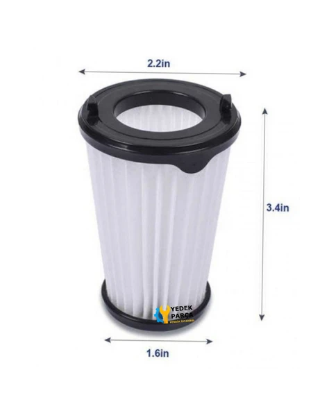 Electrolux Uyumlu Ergorapido Ergo 01 Süpürge Silindirik Hepa Filtresi - Resim 3