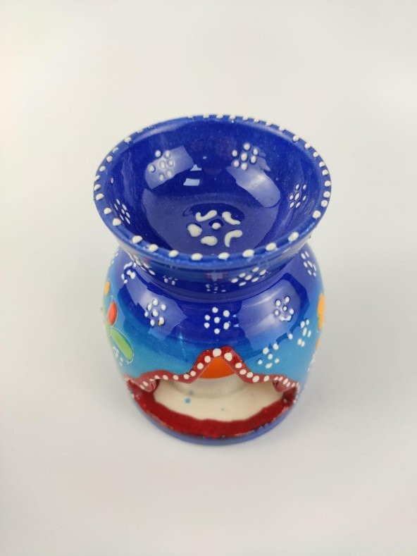 El yapımı seramik buhurdanlık - 2