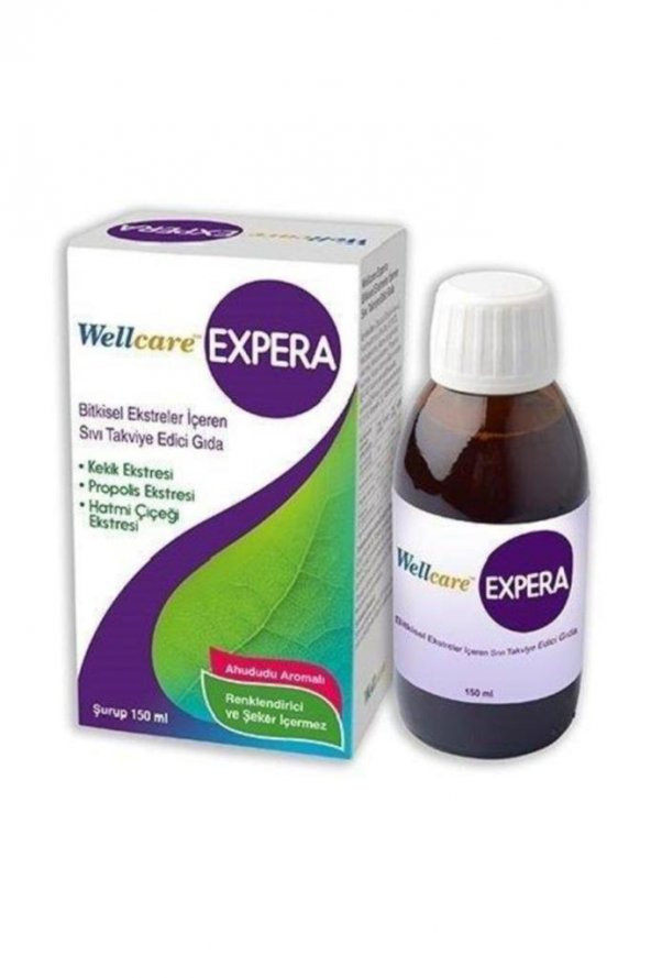 Wellcare Expera Bitkisel Şurup 150 Ml (SKT:11/2024)