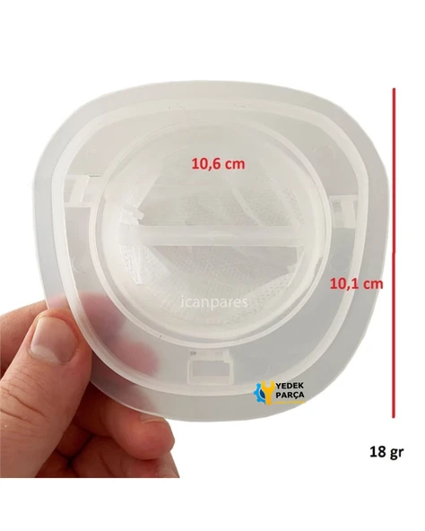 Black & Decker Uyumlu BDH9600CHV Elektrikli Süpürge Toz Filtresi - Resim 5