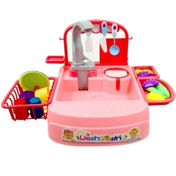 Galtoys Pilli Mutfak Lavabosu Pembe 168A-19A - 2