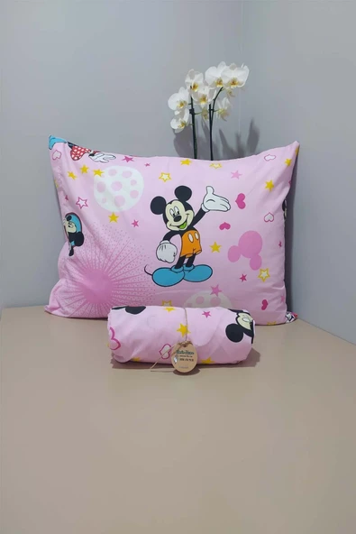 emin home34 Mickey Mouse Desen Lastikli Çarşaf Takımı ürün görseli