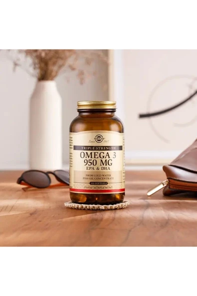 Solgar Omega-3 950 Mg 100 Kapsül - Resim 2