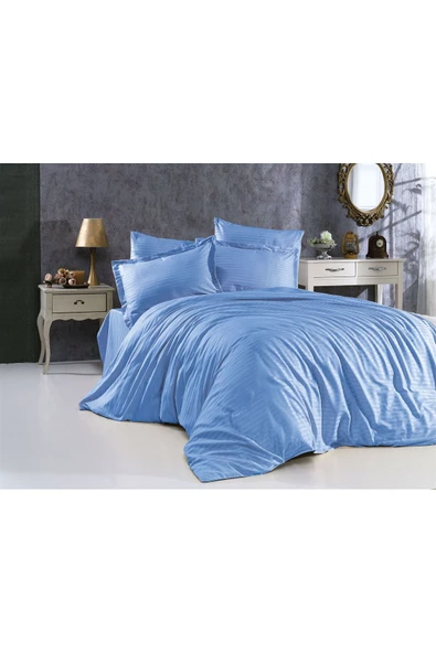 Gasel Home ÇİFT KİŞİLİK SATEN LASTİKLİ ÇARŞAF TAKIMI ( 160X200 & 180X200 ) - Resim 3