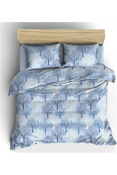 Gasel Home TEK KİŞİLİK PAMUKLU RANFORCE KUMAŞ NEVRESİM SETİ ( ÇARŞAFSIZ )