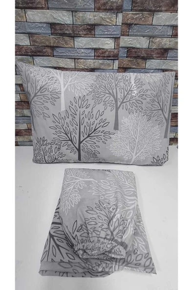 Gasel Home TEK KİŞİLİK PAMUKLU LASTİKLİ ÇARŞAF TAKIMI 100X200 & 120X200 - Resim 2