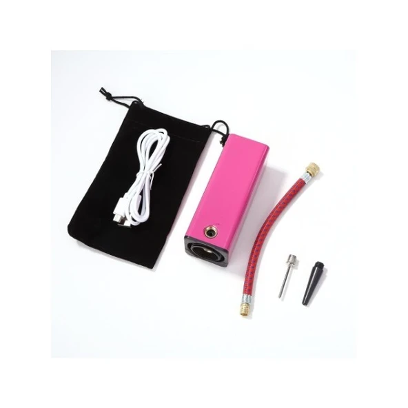 Şarjlı Mini Cep Kompresörü - Resim 3