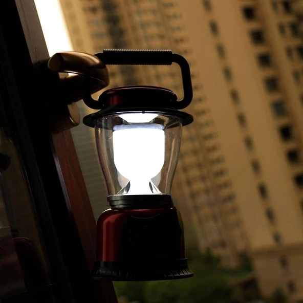 Ledli Kamp Lambası Pilli Ayarlı LED Işıldak Aydınlatma GSH-6077 - 3