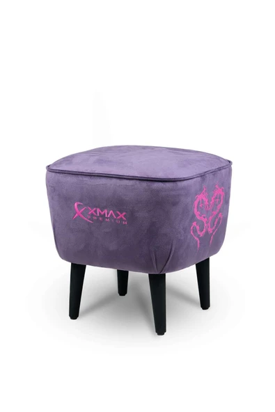 XMAX Arya Baby Face Kadife Mor Kumaş Üstü Kalın Süngerli Kaliteli Ayak Uzatma Pufu Mode:8 - Resim 5
