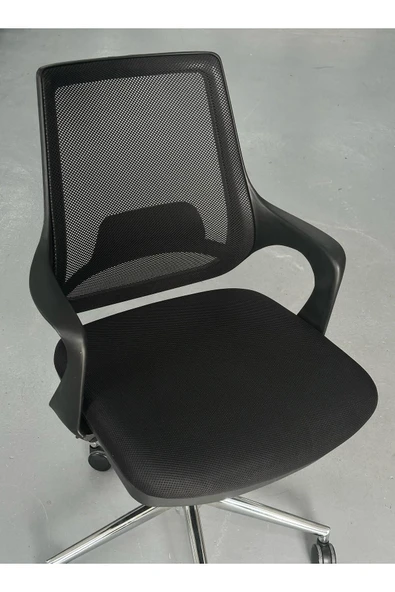 XMAX Oxford Siyah File Terletmez Bilgisayar Sandalyesi Çalışma Koltuğu - 100 Kg Taşır ürün görseli