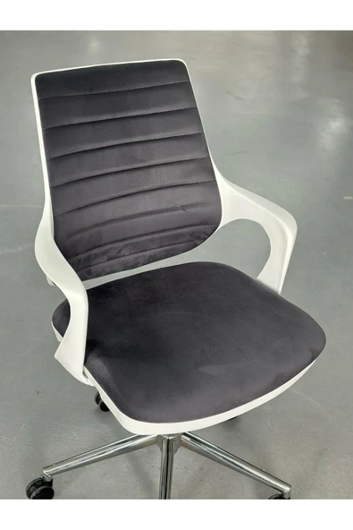 XMAX Oxford Kadife Kumaş Terletmez Bilgisayar Sandalyesi Çalışma Koltuğu - 100 Kg Taşır ürün görseli