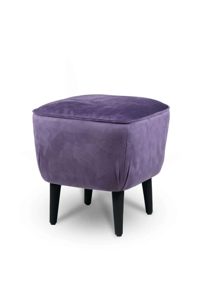 XMAX Arya Baby Face Kadife Mor Kumaş Üstü Kalın Süngerli Kaliteli Ayak Uzatma Pufu Mode:8 - Resim 4