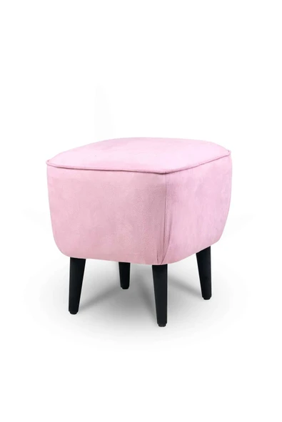 XMAX Arya Baby Face Kadife Pembe Kumaş Üstü Kalın Süngerli Kaliteli Ayak Uzatma Pufu Mode:8 - Resim 4