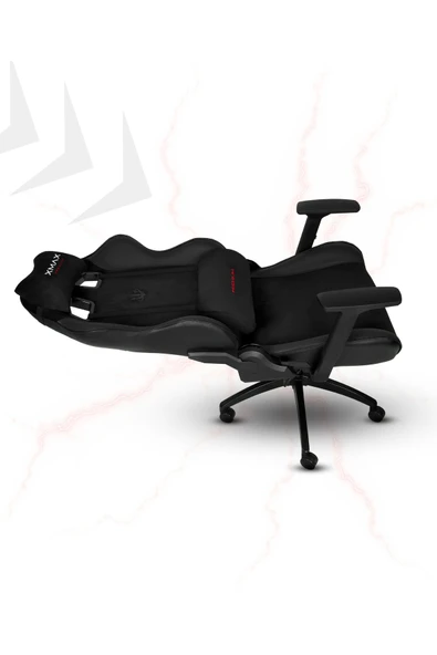 XMAX Rio Baby Face Ultra Hissiyat Terletmez Profesyonel Oyuncu Ve Yayıncı Koltuğu Black - Resim 4