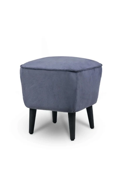 XMAX Arya Baby Face Kadife Antrasit Kumaş Üstü Kalın Süngerli Kaliteli Ayak Uzatma Pufu Mode:8 - Resim 2