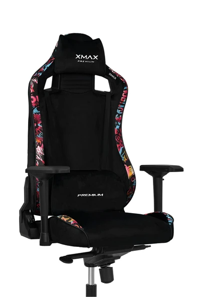 XMAX PRO 3'Ü BİR ARADA / Ayak Uzatmalı Kol Pedli Maximus 4D Kol Orijinal Yarasa Mekanizmalı Oyuncu Koltuğu - Resim 2