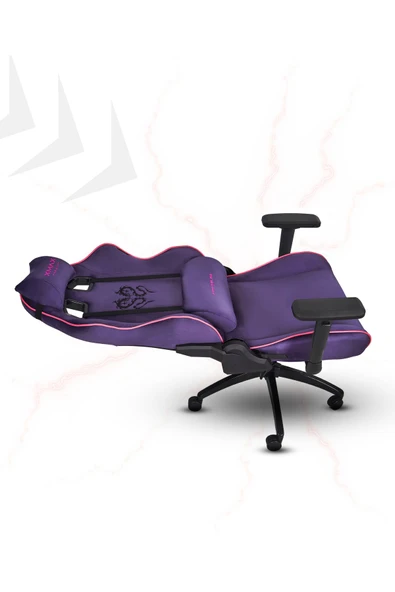 XMAX PRO 3'Ü BİR ARADA / Ayak Uzatmalı Kol Pedli Rio Balerion 4D Kol Orijinal Yarasa Mekanizmalı Oyuncu Koltuğu - Resim 3