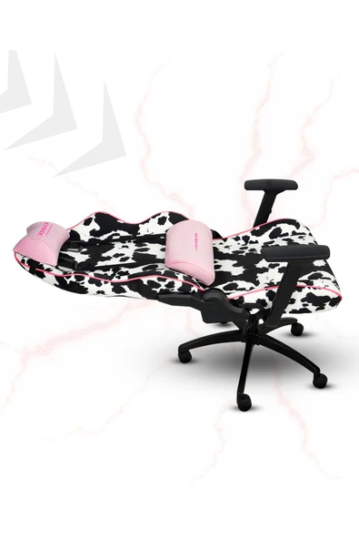 XMAX / Rio Balerion Terletmez Kadife Kumaş Dalmaçyalı Koltuk Gaming Oyuncu Koltuğu / 120 Kg Taşır - Resim 2