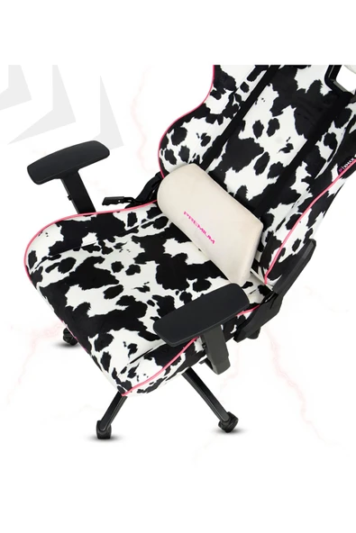 XMAX / Rio Balerion Terletmez Kadife Kumaş Dalmaçyalı Koltuk Gaming Oyuncu Koltuğu / 120 Kg Taşır - Resim 6
