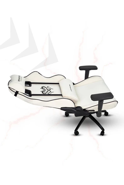 XMAX PRO 3'Ü BİR ARADA / Ayak Uzatmalı Kol Pedli Rio Balerion 4D Kol Orijinal Yarasa Mekanizmalı Oyuncu Koltuğu - Resim 3