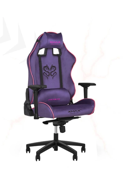 XMAX PRO 3'Ü BİR ARADA / Ayak Uzatmalı Kol Pedli Rio Balerion 4D Kol Orijinal Yarasa Mekanizmalı Oyuncu Koltuğu - Resim 2