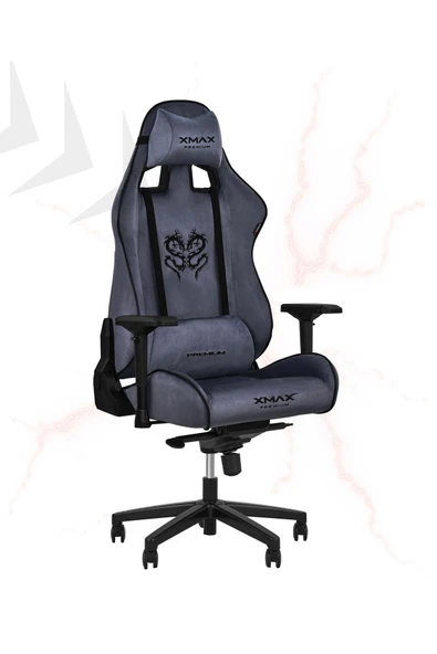 XMAX PRO 3'Ü BİR ARADA / Ayak Uzatmalı Kol Pedli Rio Plus Balerion 4D Kol Orijinal Yarasa Mekanizmalı Oyuncu Koltuğu ürün görseli