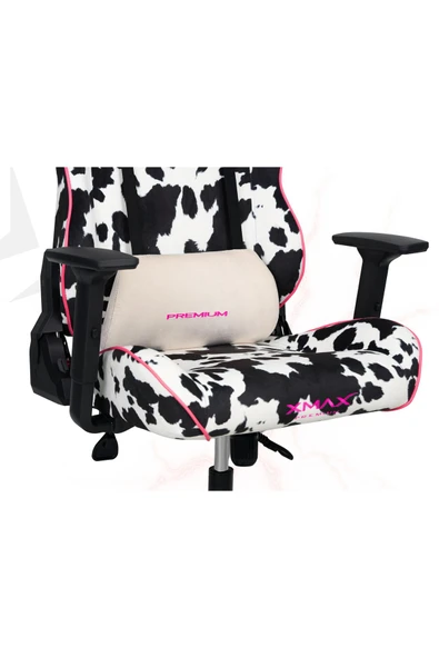 XMAX / Rio Balerion Terletmez Kadife Kumaş Dalmaçyalı Koltuk Gaming Oyuncu Koltuğu / 120 Kg Taşır - Resim 5