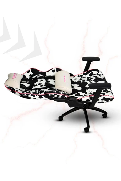 XMAX / Rio Balerion Terletmez Kadife Kumaş Dalmaçyalı Koltuk Gaming Oyuncu Koltuğu / 120 Kg Taşır - Resim 2