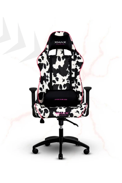 XMAX / Rio Plus Balerion Terletmez Kadife Kumaş Gaming Oyuncu Koltuğu / 120 Kg Taşır - Resim 3