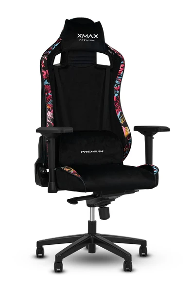 XMAX PRO 3'Ü BİR ARADA / Ayak Uzatmalı Kol Pedli Maximus 4D Kol Orijinal Yarasa Mekanizmalı Oyuncu Koltuğu - Resim 3