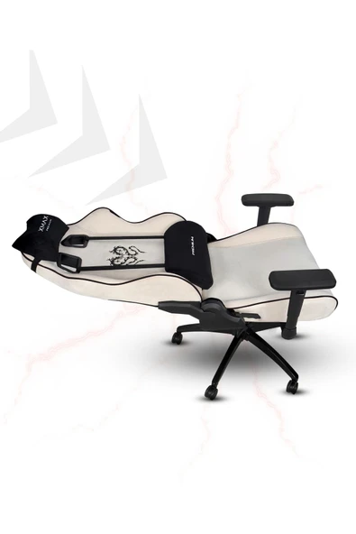 XMAX PRO 3'Ü BİR ARADA / Ayak Uzatmalı Kol Pedli Rio Balerion 4D Kol Orijinal Yarasa Mekanizmalı Oyuncu Koltuğu - Resim 2