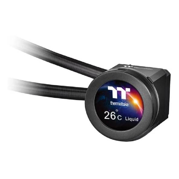 Thermaltake ToughLiquid Ultra 240 ARGB 240mm AM5/1851P Siyah İşlemci Sıvı Soğutucu - Resim 3