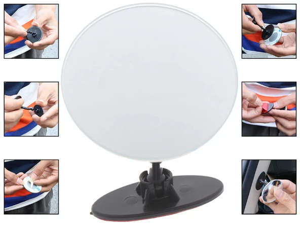 Hareketli Araç İçi Kör Nokta Aynası, Tekli - Resim 5