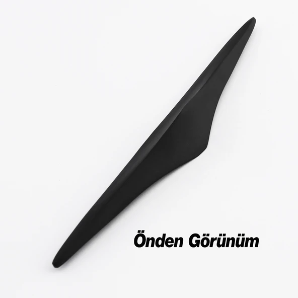 Mat Siyah Renk Metal Kulp 96 mm - 9.6 cm Mobilya Çekmece Mutfak Dolabı Dolap Kulpları Kulbu Kulpu - Resim 4