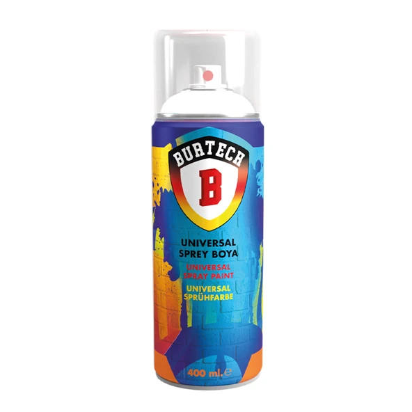 Universal Parlak Beyaz Sprey Boya 400ml - 1