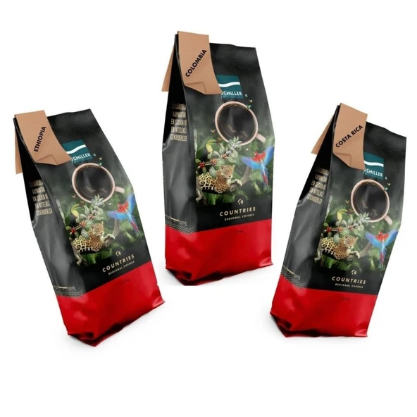 Schiller Yöresel Çekirdek Kahve 3'lü Tanışma Seti