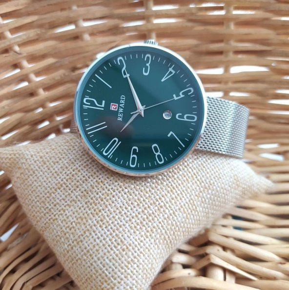 Reward RD63057M-01 Erkek Hasır Çelik Kol Saati - 2