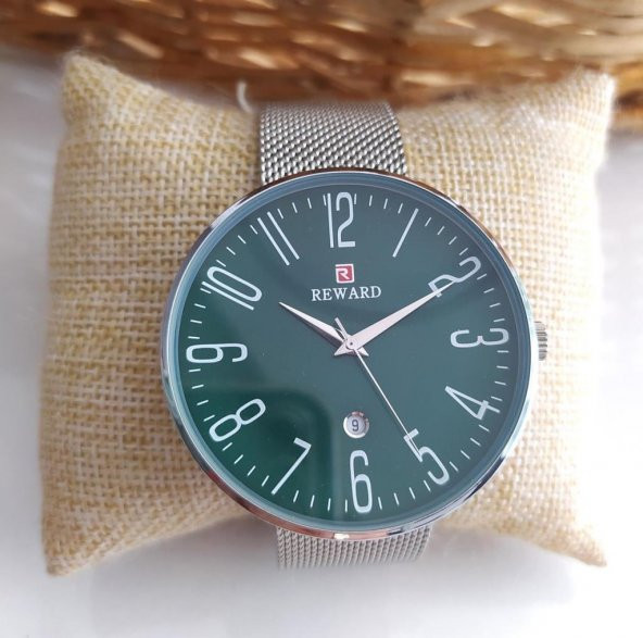 Reward RD63057M-01 Erkek Hasır Çelik Kol Saati - 3