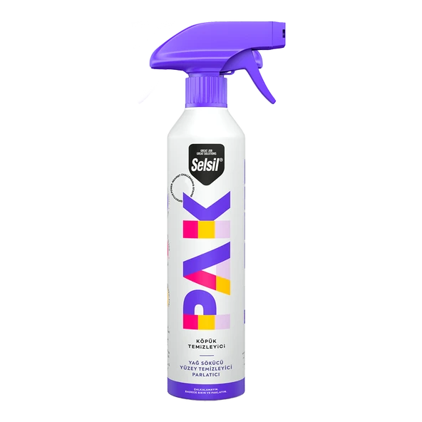 Selsil PAK Köpük Temizleyici Sprey 500 ML - 1